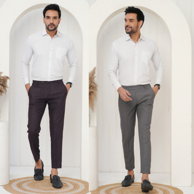 Shanta Enterprise Regular Fit Men Multicolor Trousers