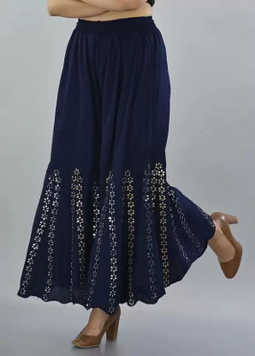 Rodeo Flared Women Multicolor Trousers