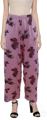 Monisha Plus Relaxed Women Pink Trousers