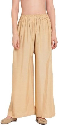 RAVISHA COLLECTION Relaxed Women Beige Trousers