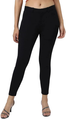 GAP Skinny Fit Women Black Trousers