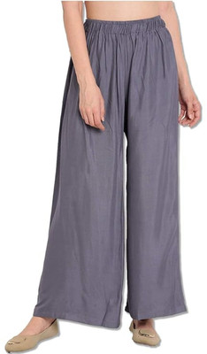 junaid fashion Relaxed Women Grey Trousers