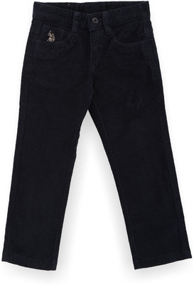 U.S. POLO ASSN. Regular Fit Boys Blue Trousers