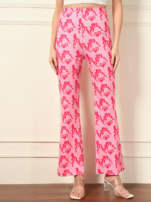 TANDUL Straight Fit Women Multicolor Trousers