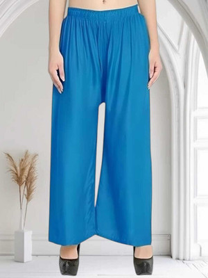 BCD FASHIONS Regular Fit Women Blue Trousers
