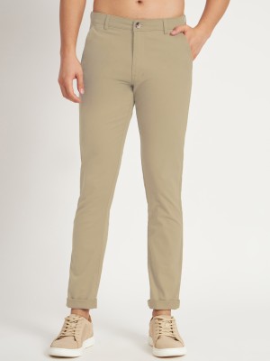 RAGZO Regular Fit Men Beige Trousers