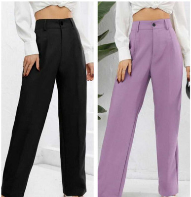 kronmenien Regular Fit Women Multicolor Trousers