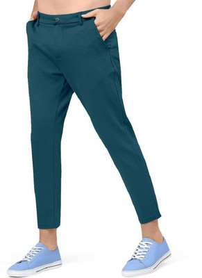 MINEC FASHION Regular Fit Men Light Blue Trousers
