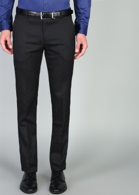 ARROW Tapered Men Black Trousers