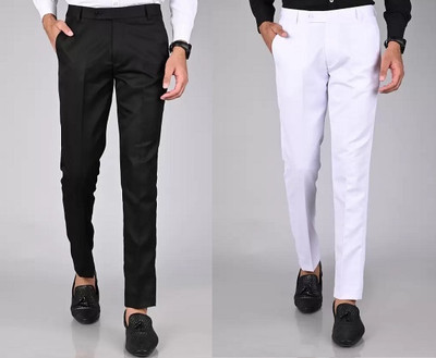 Mark Lewis Regular Fit Men Multicolor Trousers