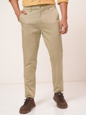 HIGHLANDER Tapered Men Beige Trousers