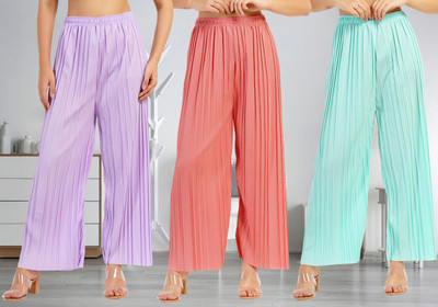 IRHA Regular Fit Women Multicolor Trousers