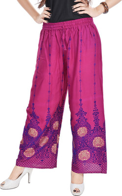 Soundarya Regular Fit Women Pink Trousers
