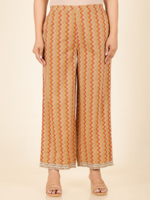 Aramya Comfort Fit Women Brown Trousers