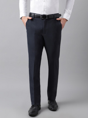 SUBTRACT Slim Fit Men Blue Trousers