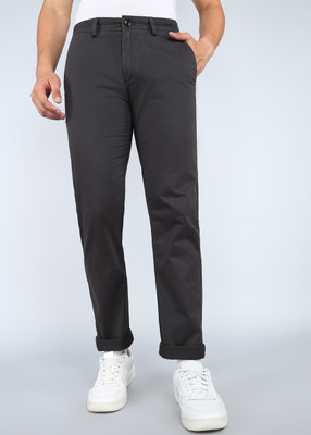 PETER ENGLAND Regular Fit Men Brown Trousers