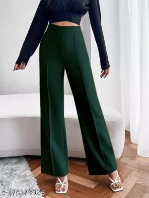KAIRA TRADING Regular Fit Women Green Trousers