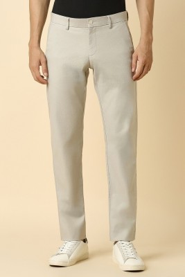 Allen Solly Slim Fit Men Khaki Trousers