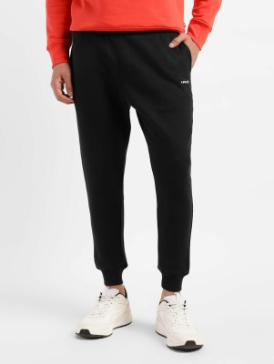 LEVI'S Solid Men Black Track Pants