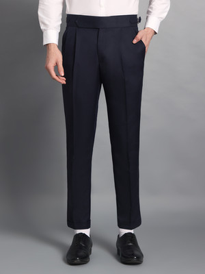VIVA TRENDZ Regular Fit Men Dark Blue Trousers