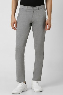 VAN HEUSEN Skinny Fit Men Grey Trousers