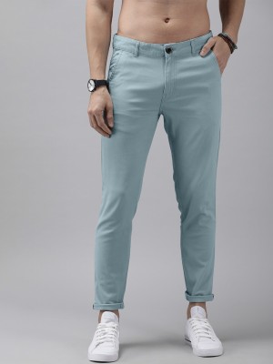 Roadster Regular Fit Men Blue Trousers