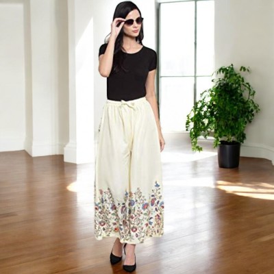 AFFLEON Flared Women Multicolor Trousers