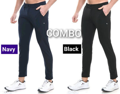 Insha Comfort Regular Fit Men Dark Blue Trousers