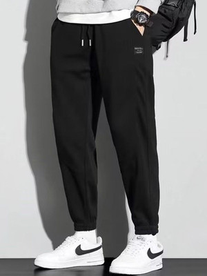 HERE&NOW Regular Fit Men Black Trousers