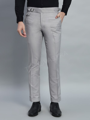 FASHIONEMPIRE Regular Fit Men Dark Green Trousers