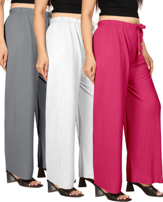 bhurkhiya Regular Fit Women Multicolor Trousers