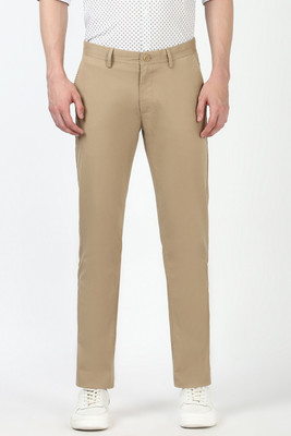 PETER ENGLAND Skinny Fit Men Beige Trousers