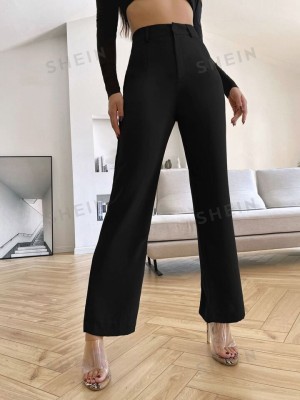 firi Regular Fit Women Black Trousers