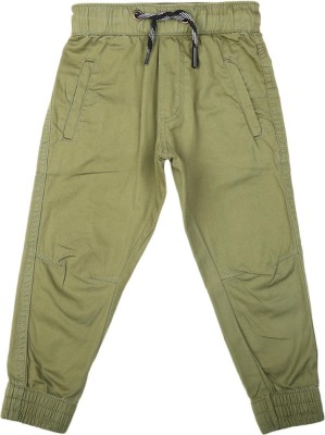 V-MART Regular Fit Boys Green, Green Trousers