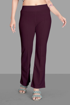 XHE Regular Fit Women Multicolor Trousers