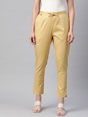 Readiprint Fashions Regular Fit Women Yellow Trousers