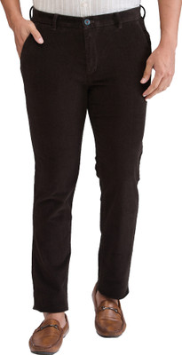 Raymond Slim Fit Men Green Trousers