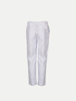 radprix Striped Men White Track Pants