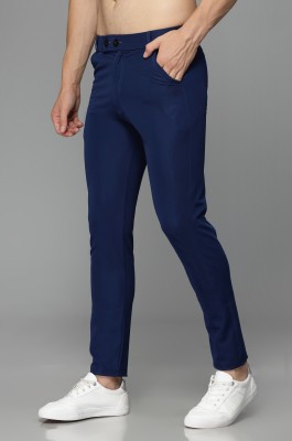 We Perfect Slim Fit Men Blue Trousers