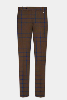 french crown Regular Fit Men Brown Trousers