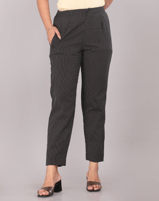 Kannahi Regular Fit Women Black Trousers