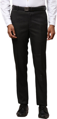 Raymond Slim Fit Men Grey Trousers
