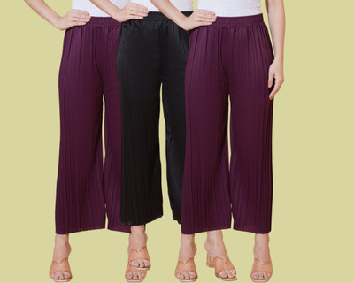 Lecowar Regular Fit Women Multicolor Trousers