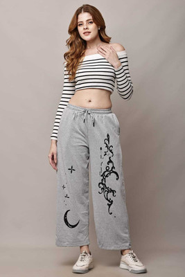 SABIAFASHION Loose Fit, Regular Fit Women Grey Trousers