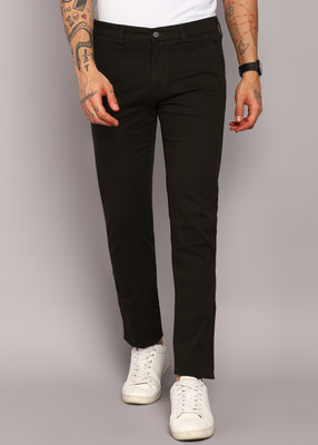 INTEGRITI Slim Fit Men Dark Green Trousers
