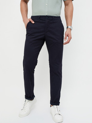 CODE by Lifestyle Regular Fit Men Blue Trousers