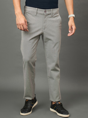Club York Regular Fit Men Grey Trousers