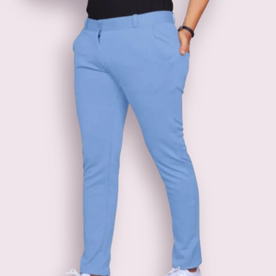 Rudra Enterprise Regular Fit Men Grey Trousers