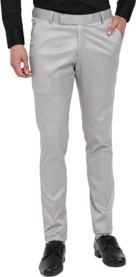 V-MART Regular Fit Men Grey, Grey Trousers