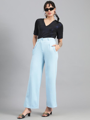 KOTTY Regular Fit Women Pink Trousers